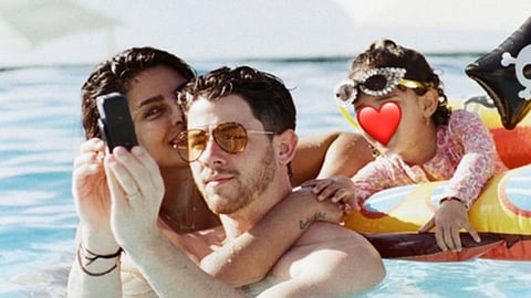 A snap from their recent vacation 