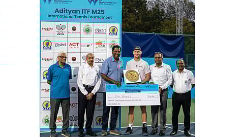 Max Houkes lifts the Adityan ITF M25 Title