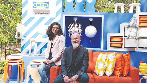 Patrik Antoni, CEO, IKEA India, Bhavana Jaiswal, Country E-com Integration Manager