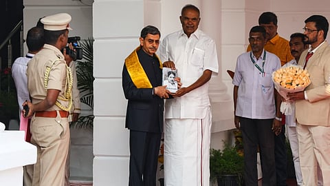 TN Governor RN Ravi walked out of the state Assembly without delivering his customary address to the House 