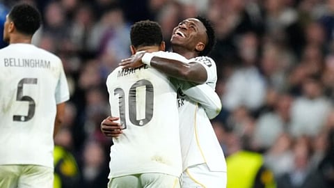 Vinicius wins over fans with 3 assists and a goal in Real Madrid's 6-1 rout of Monaco