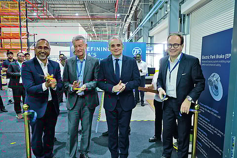 ZF launches electric park brake line at Oragadam facility
