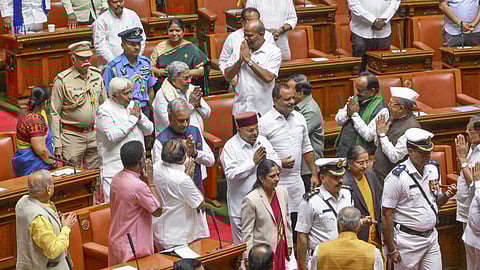 Guv address: Gehlot winds up with two lines, speech not from govt approved text, says CM