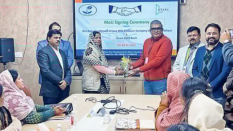 Dvara KGFS signs MoU with milk producer