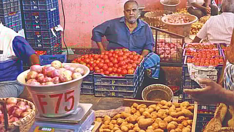 Image of Koyambedu market used for representative purpose