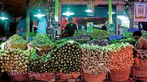 Image of Koyambedu market used for representative purpose