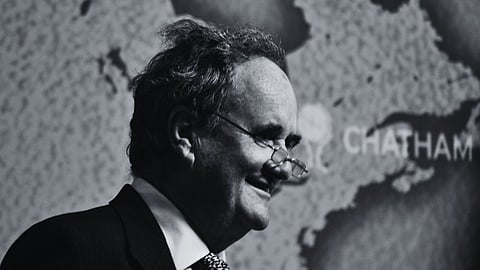 Veteran journalist Mark Tully