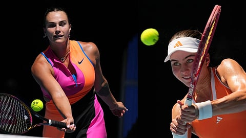 Aryna Sabalenka and Iva Jovic