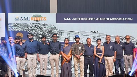 Alumni meet held at AM Jain College