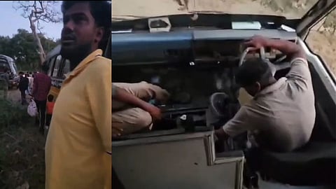 Screengrab from the video