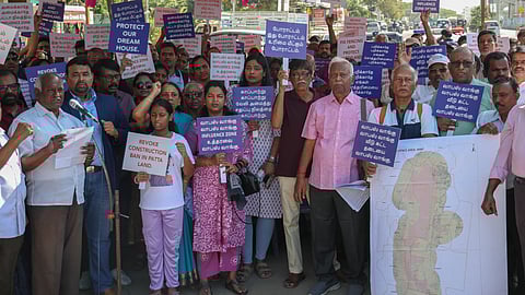 Thoraipakkam RWAs protest