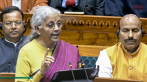 Finance Minister Nirmala Sitharaman 