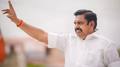 AIADMK general secretary Edappadi K Palaniswami 
