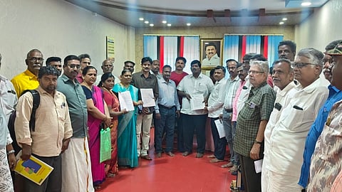 The Manali New Town Metro Rail Service Demand  Committee, along with over 50 residents of Manali New Town and surrounding neighbourhoods, met with the Manali Zonal Officer and Chairman on Tuesday