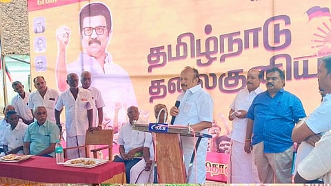 Minister of Agriculture and Farmers’ Welfare MRK Panneerselvam