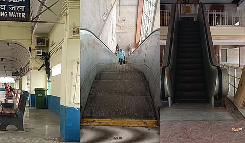(L_R) Chepauk railway station, Triplicane railway station, Light house railway station