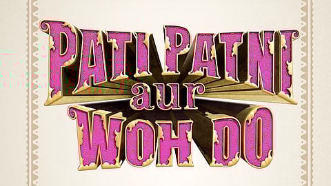 Poster from the film Pati Patni Aur Woh Do