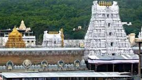 Famous Tirumala temple 