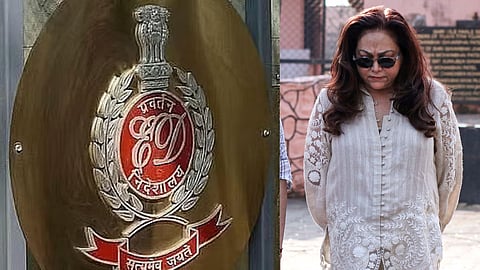 ED and Tina Ambani, former actor and industrialist Anil Ambani's wife