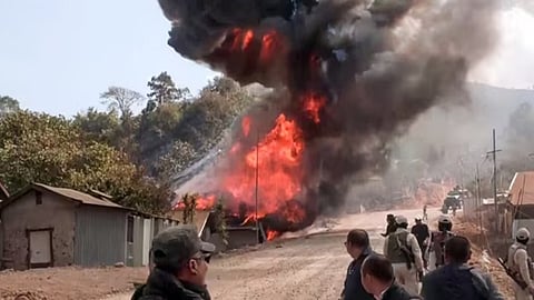 shots fired in Manipur's Ukhrul