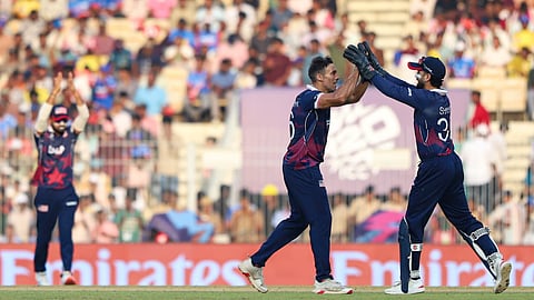 Monank, Krishnamurthi guide USA to 31-run win against Namibia
