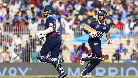 Sanjay's unbeaten 68 powers USA to record 199/4 against Namibia
