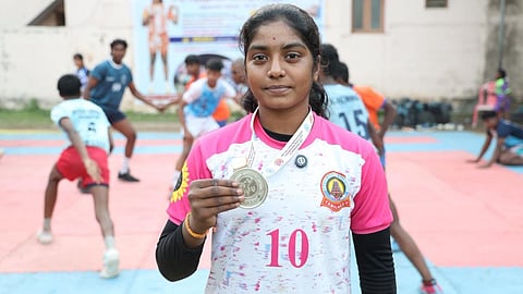 Tamil Nadu kabbadi star Lekisha M