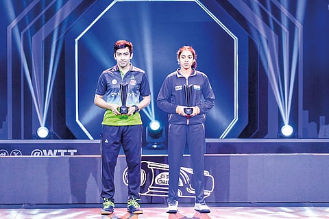 Harmeet Desai and Yashaswini Ghorpade