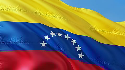 Venezuelan flag.