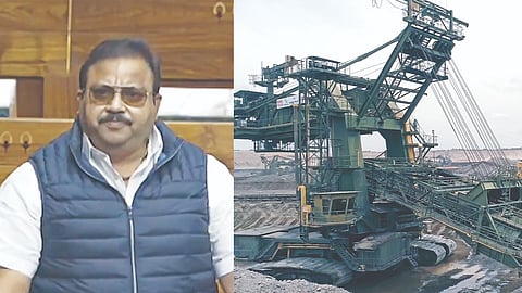 (L) MK Vishnu Prasad, (R) Neyveli Lignite Coal 