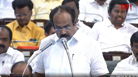 Finance Minister Thangam Thennarasu 
