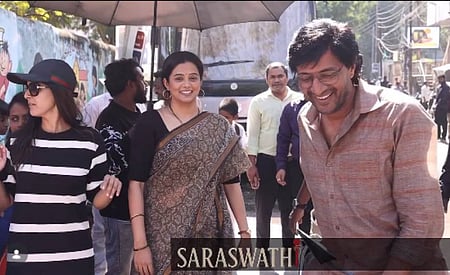 Image of Priya Mani and Kishore on sets