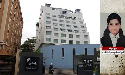 Chennai star hotel death