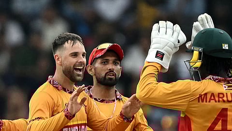 Zimbabwe needs 179 to win the match