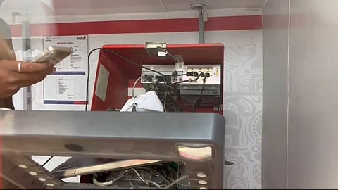 Rs 20 lakhs got robbed in the ATM