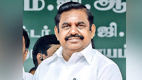 AIADMK General Secretary Edappadi K Palaniswami