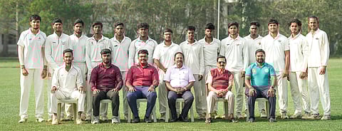Winners of CSK Thiruvallur DCA Inter Collegiate T-20 Tournament 2025-26 (Jaya College of Arts & Science)