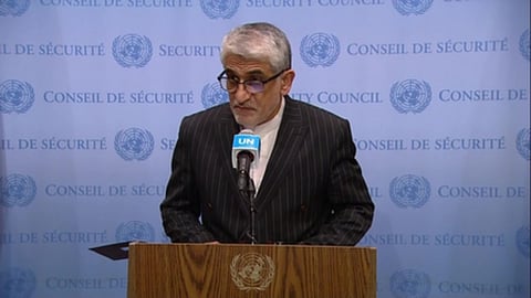 Amir-Saeid Iravani, Iran’s Ambassador to the United Nations