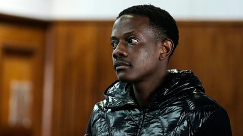 Bellarmine Chatunga Mugabe, son of former Zimbabwe President Robert Mugabe, appears at the Alexandra Magistrates Court in Johannesburg, South Africa