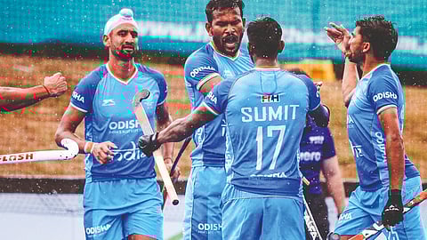 Team India draws with Australia