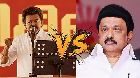 Actor and Tamilaga Vettri Kazhagam (TVK) president Vijay on Monday reiterated that the forthcoming Assembly election would be a direct contest between his party and the ruling DMK