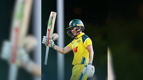 Beth Mooney's 76 guided Australia to a 6 wicket victory over India.