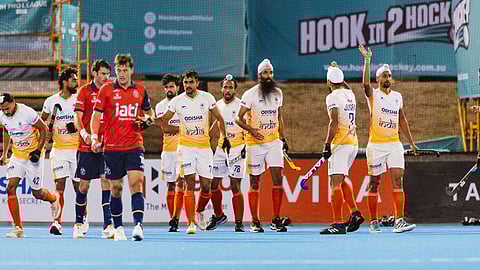 India lost the game in shootout against Spain. 