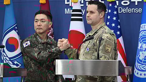 The US and South Korean militaries