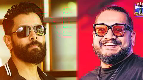 (L) Vikram, (R) Jithin Laal