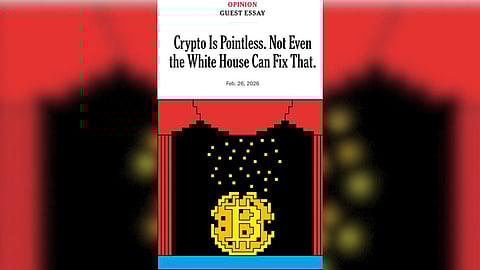 Digital assets: Crypto is pointless, Washington can't fix it