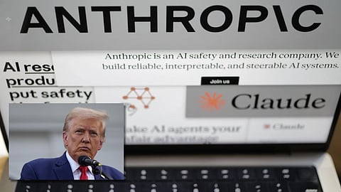Anthropic AI (insert) Donald Trump