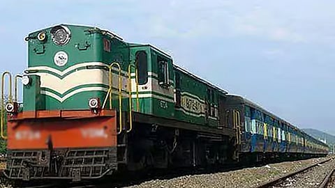 Image of train used for representaive purpose