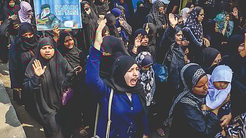 Muslim groups protest