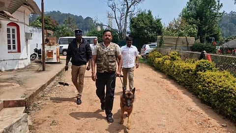 A check under way at the passport office in Coonoor